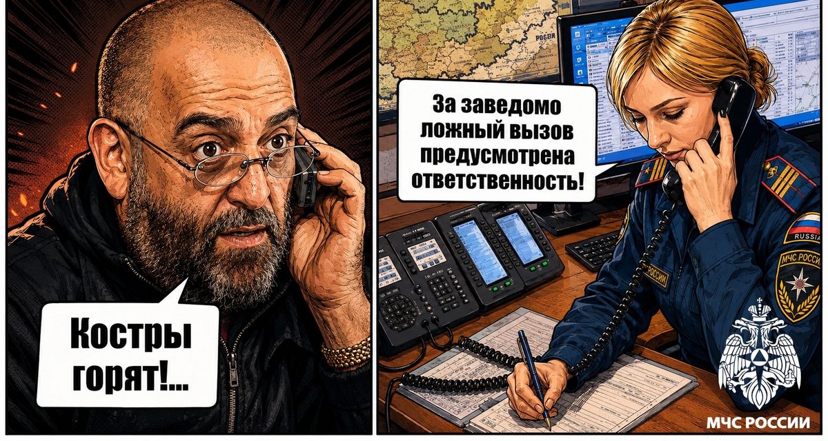 Костры рябин оставьте песням: в МЧС напомнили о штрафе за ложный вызов