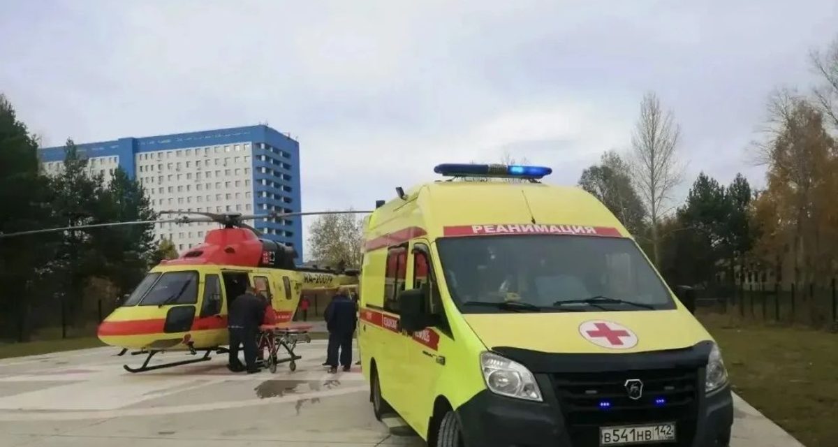 В Кузбассе открыли 24-ю площадку санитарной авиации у кардиоцентра